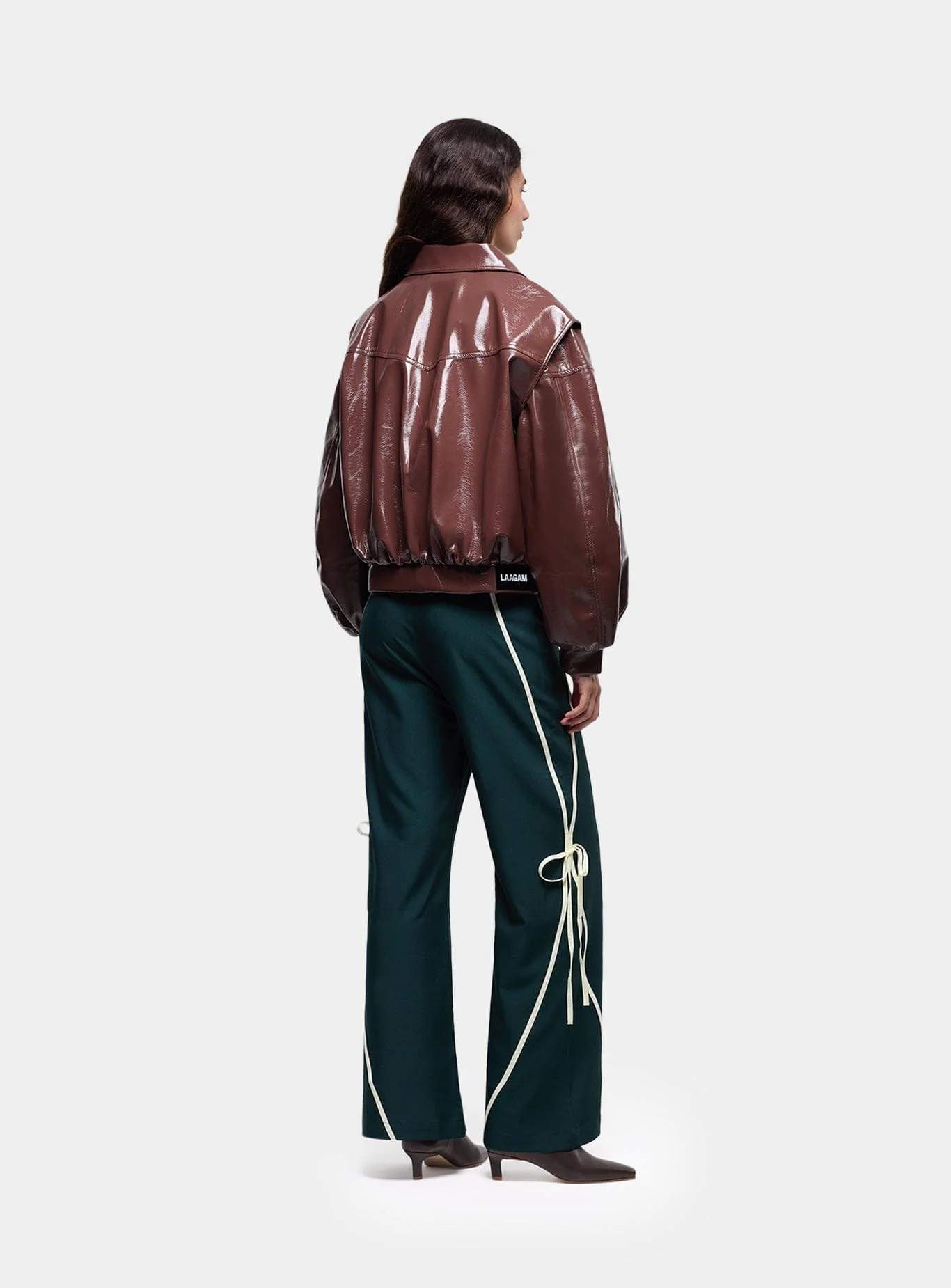 CUPIDO BROWN BOMBER JACKET - Image 3