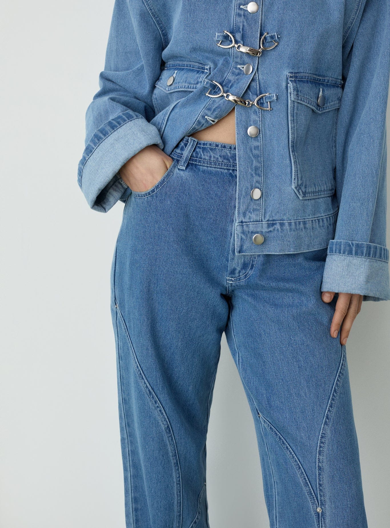 DALLAS DENIM LIGHT BLUE JEANS - Image 3