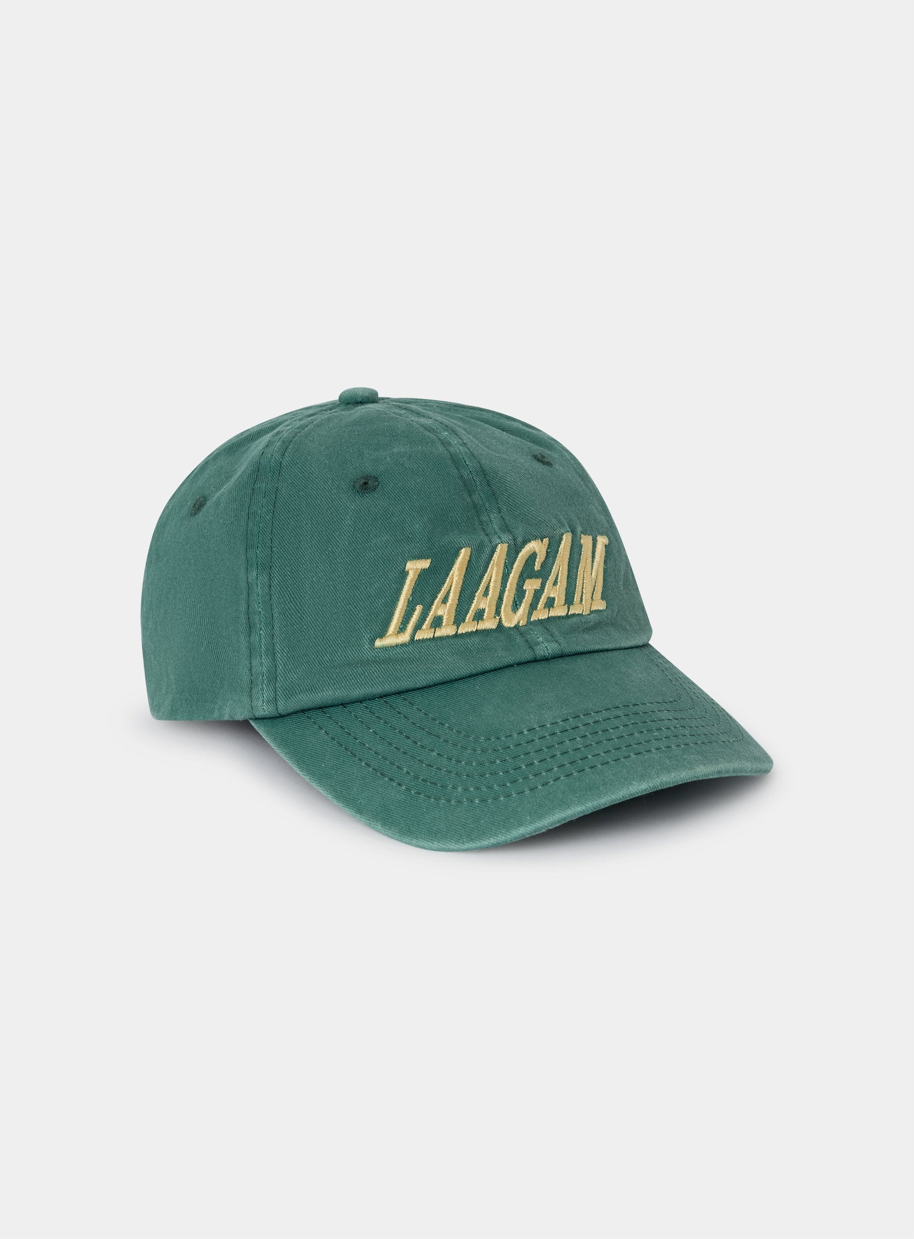 GREEN EMBROIDERED LOGO CAP - Image 3