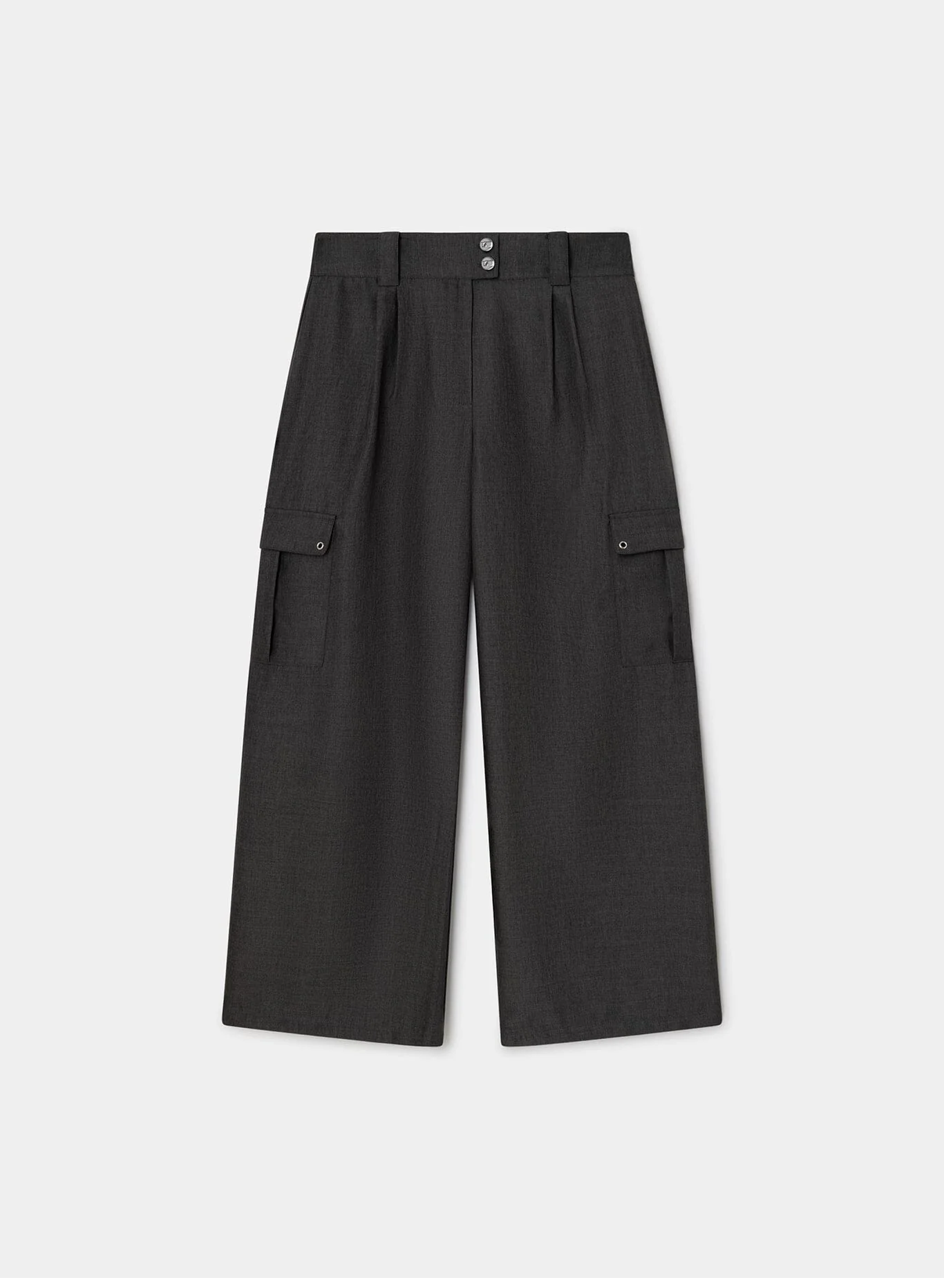 TIRSA GREY CARGO PANTS - Image 4