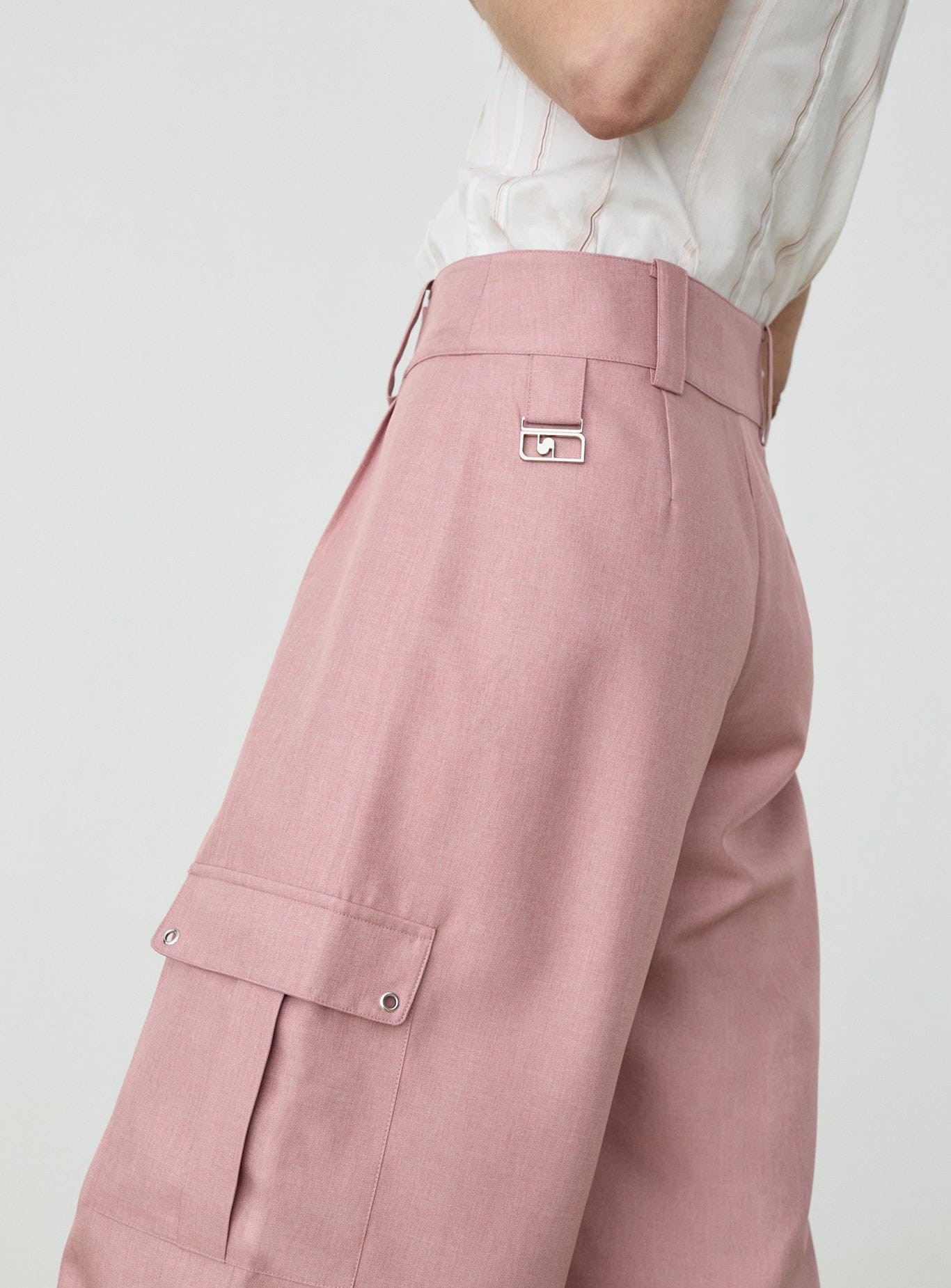 TIRSA PINK CARGO PANTS - Image 3